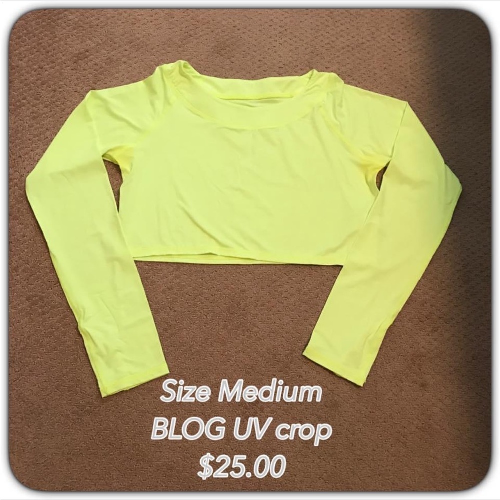 Blog UV crop, never worn!